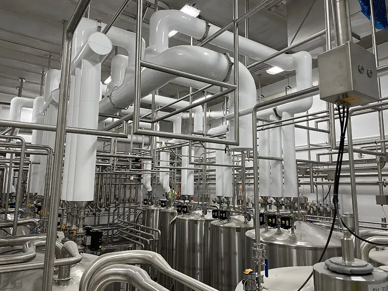 industrial piping system